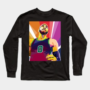 JAYSON TATUM POP ART Long Sleeve T-Shirt